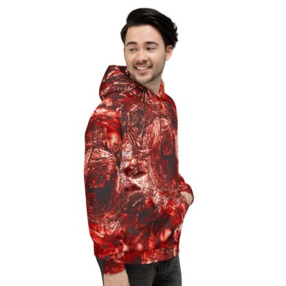 Passion and Hell rot <br>Unisex-Kapuzenpullover - Image 3