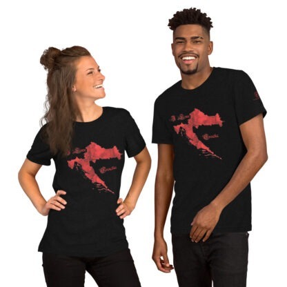 I Love Croatia <br>Unisex-T-Shirt (XS - 5XL)