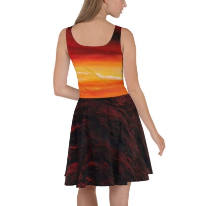 Burning Sky <br> Skater-Kleid - Image 3