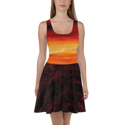 Burning Sky <br> Skater-Kleid - Image 2