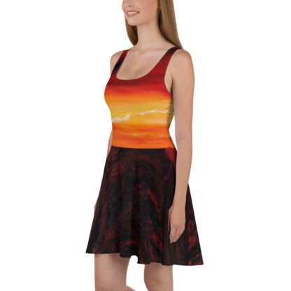 Burning Sky <br> Skater-Kleid