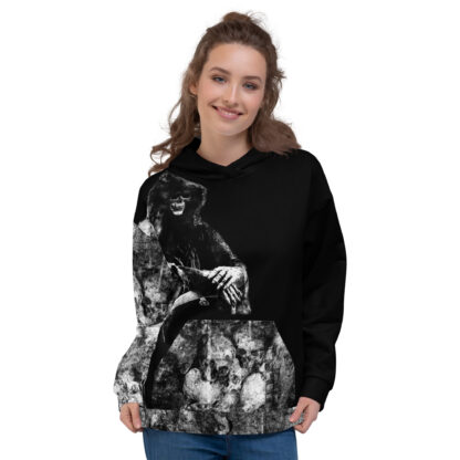 Skull&Skeleton 02 <br> Hoodie - Image 2